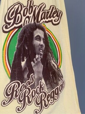 Bob Marley Roots Rock  Reggae Catch A Fire T Shirt
